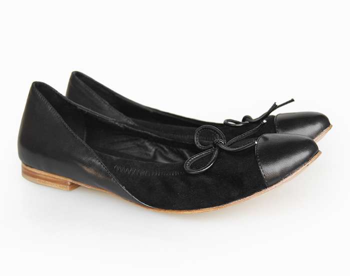 Replica Chanel Shoes 72204b black lambskin leather